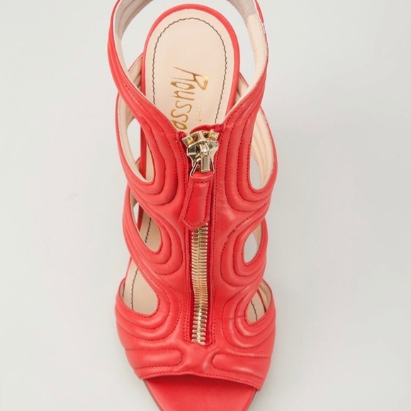 Jerome C. Rousseau Red Narms Sandal - Picture 2 of 7